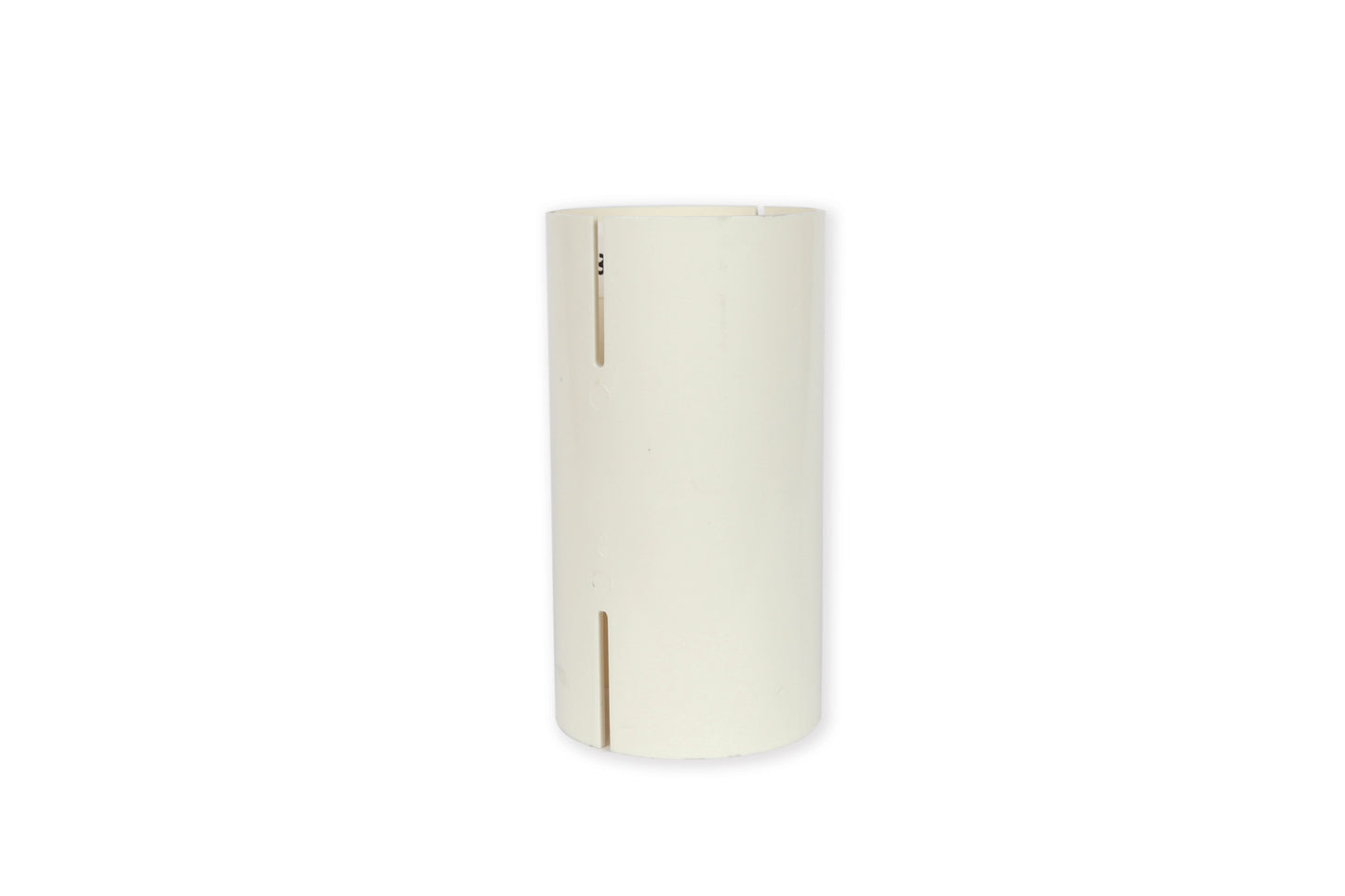 PVC double-coupler 75mm | T = 3.5 mm | Length: 180 mm | Agriculture Feed System | Pig Poultry Dairy and Beef