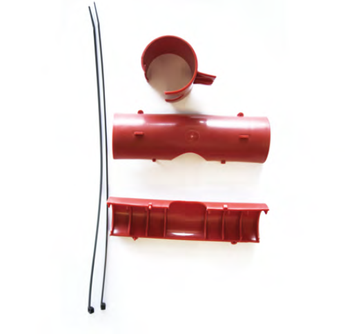 Adapter for Tigsa Feed Dispsenser with Round Slide Valve & 2 Cable Ties