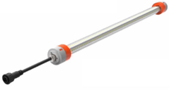 LED lights stable fixture 120cm 6000K 20W orientable triac dimmable for livestock housing - pig, poultry, dairy and beef.