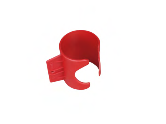 Round slide valve adapter for feed pipe
