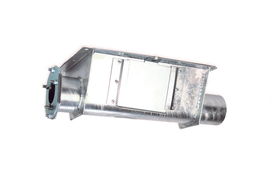 Boot box for silo hopper 75 mm | Galvanised with flange plate for expansion shaft | Agriculture Feed System | Pig Poultry Dairy and Beef