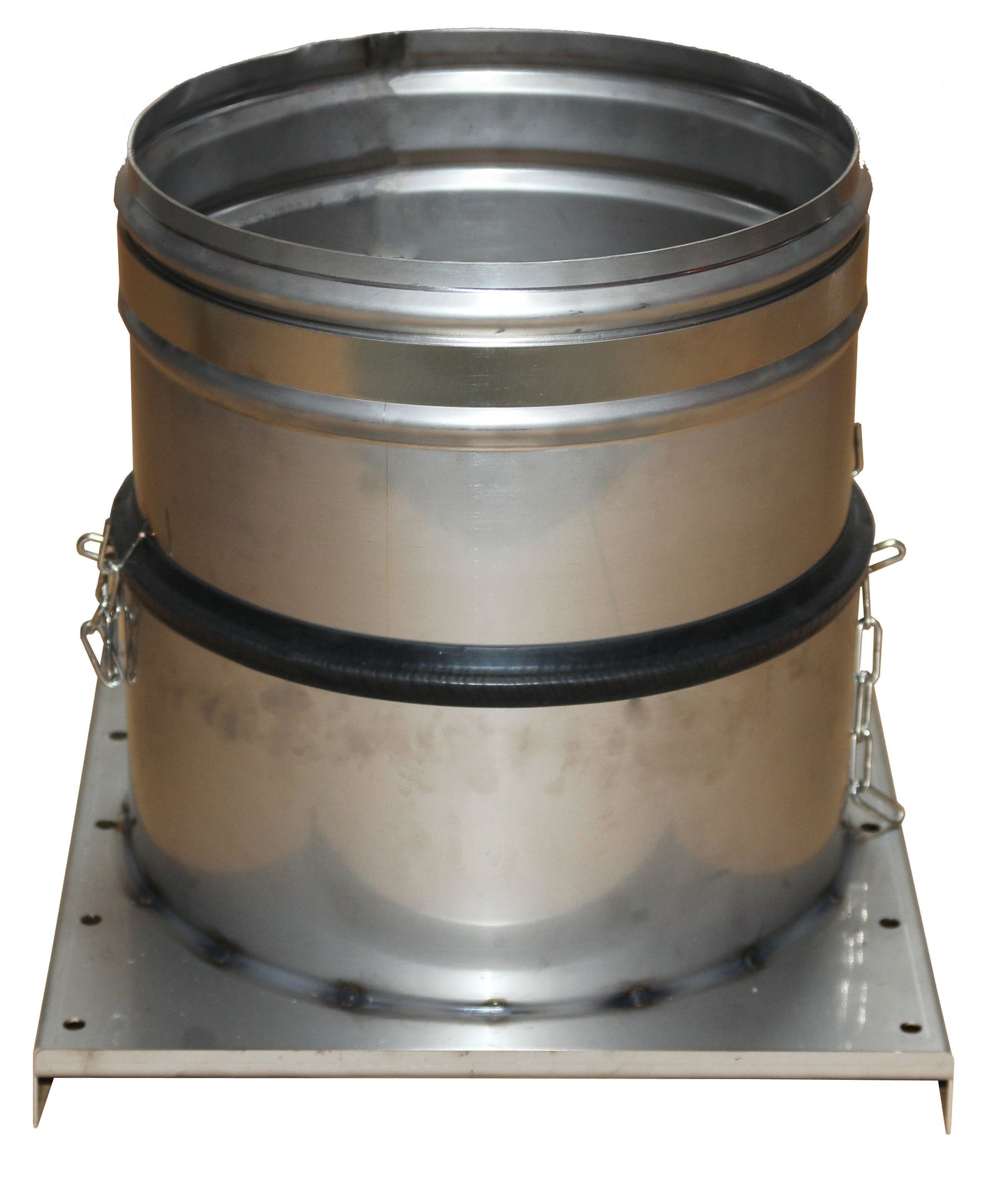 Silo funnel, Stainless Steel | For Trevira Silo 60mm | Available in Ø 300 mm, 350mm, 400mm, 450mm | Agriculture Feed System and Milling Operations