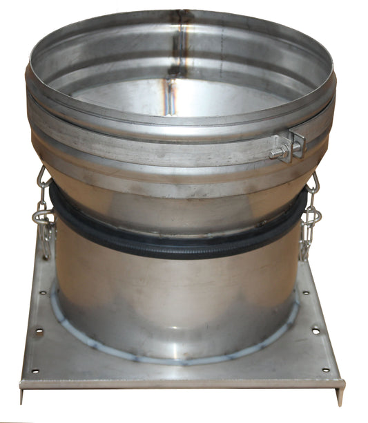 Silo funnel, sst (AISI 304), Ø 350 mm, for Trevira Silo 60mm