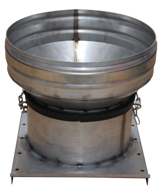 Silo funnel, stainless steel, Ø 400 mm, for Trevira Silo 60mm