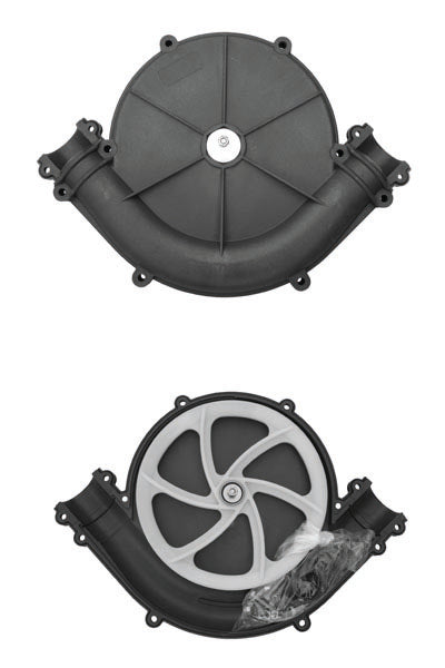 90° corner, Nylon Wheel, for 60mm piping | Agriculture Feed System | Pig Poultry Dairy and Beef