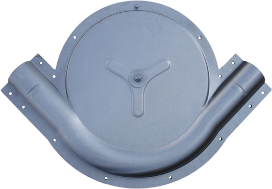 90° corner | Stainless Steel, with stainless steel sheet housing 60mm