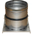Silo funnel, Stainless Steel | For Trevira Silo 60mm | Available in Ø 300 mm, 350mm, 400mm, 450mm | Agriculture Feed System and Milling Operations