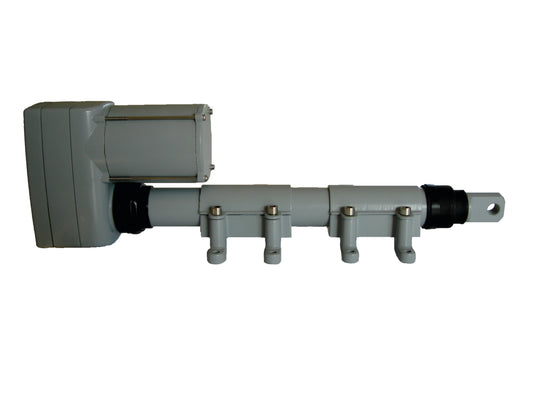 Linear drive unit for dispensers | Dimensions: 525 x 87 x 160 mm |Feed and milling systems.