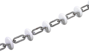 Conveyor chain PLUS | Disc Ø 42 mm | Galvanised 60mm for pellets | Agriculture Feed System | Pig Poultry Dairy and Beef