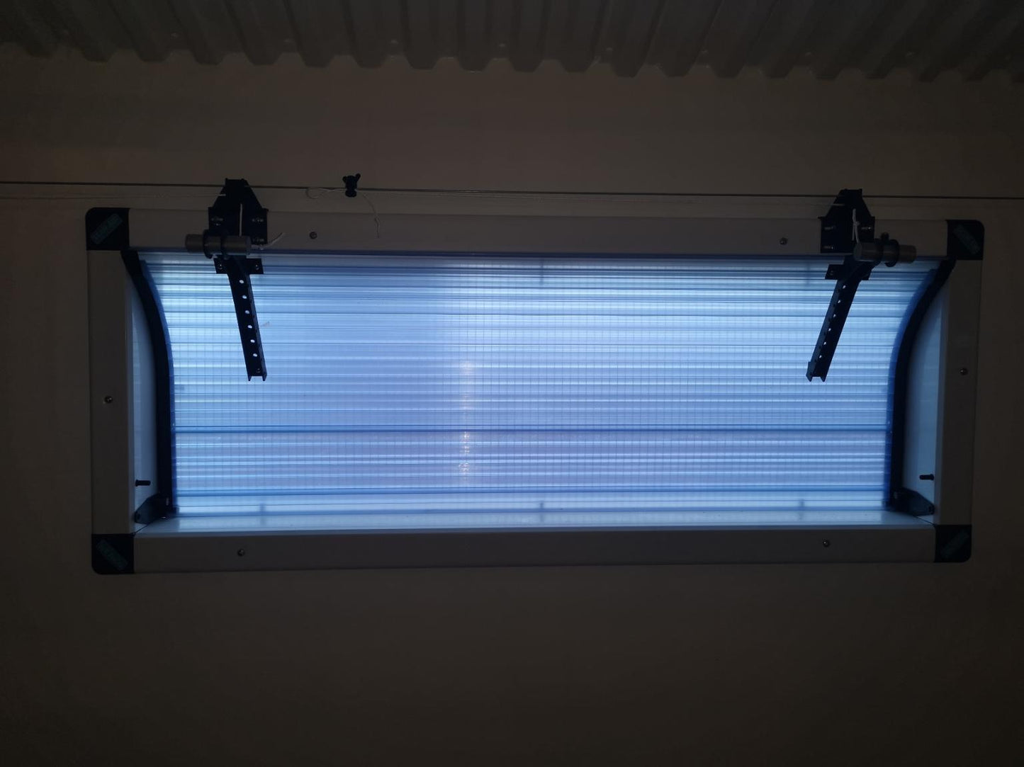 Scan Air Horizontal Inlet 600 X 545 with transparent window | Inlet for Pig Poultry Ventilation