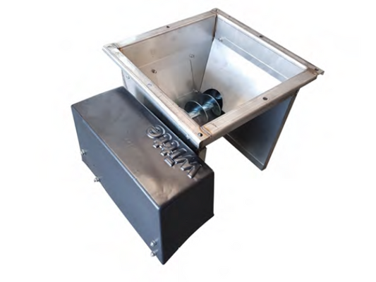 Polypropylene Rain Cover for 0.18kW Gear Motors & 1-Lane 60mm Feed Infeeds (Left Cut-Out)
