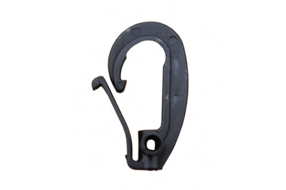 Plastic Snap-Hook with galvanised screw