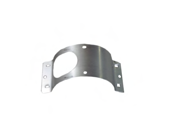 Stainless Steel Slide Valve - Pipe Adapter for feed system