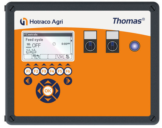 Hotraco Thomas Feed Computer and 2 contactors | Agriculture Feed System | Pig Poultry Dairy and Beef
