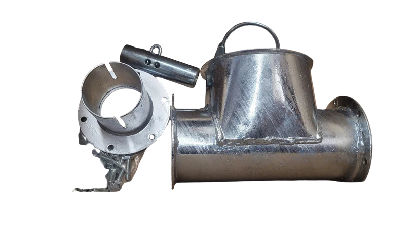 Drive unit 90 mm, without G motor, 89mm | Auger head housing with outlet Ø 150 mm | Agriculture Feed System | Pig Poultry Dairy and Beef